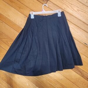 Separate Issue vintage black pleated mini skirt size 9/10